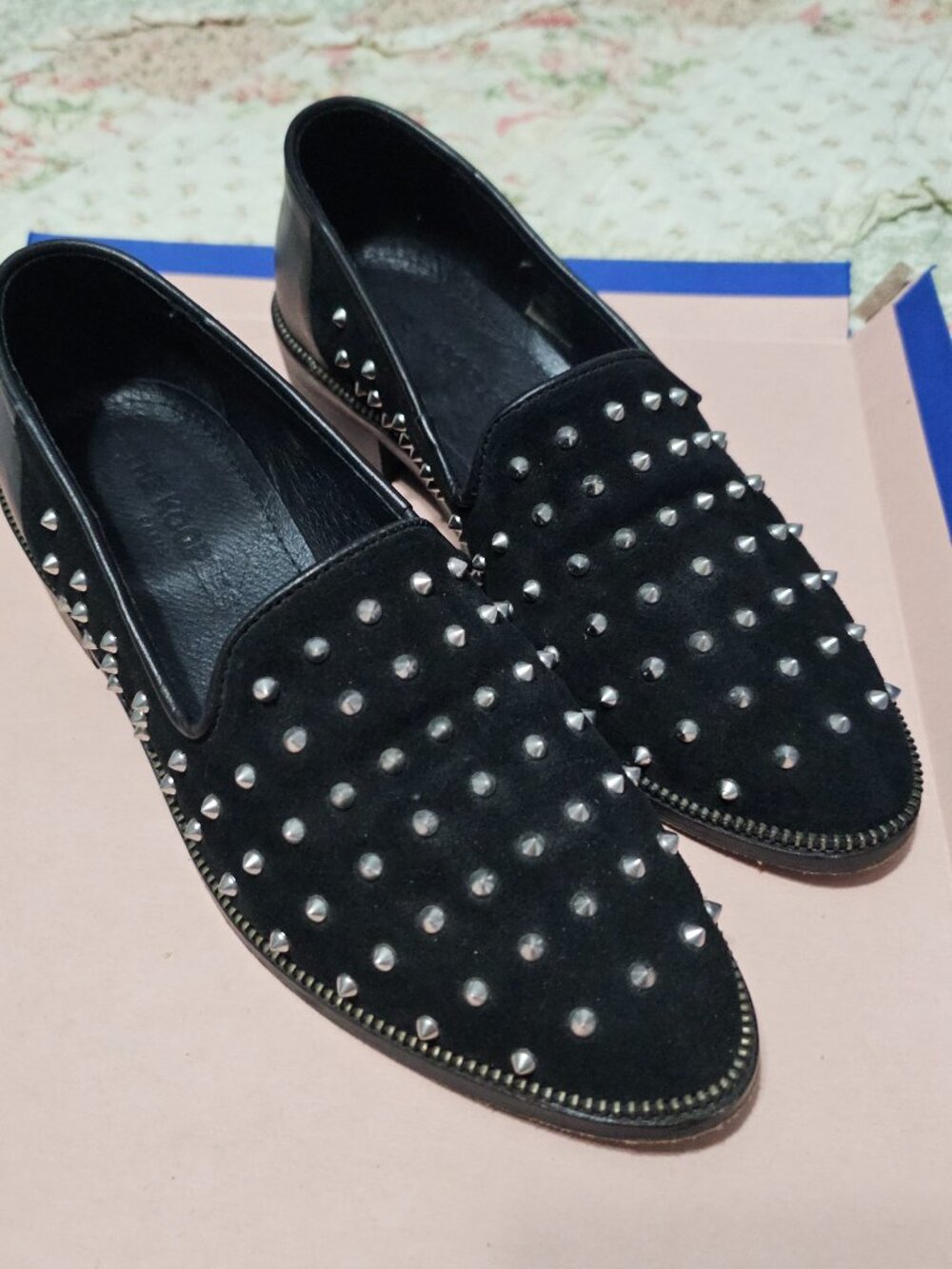 Kooples spiked loafers